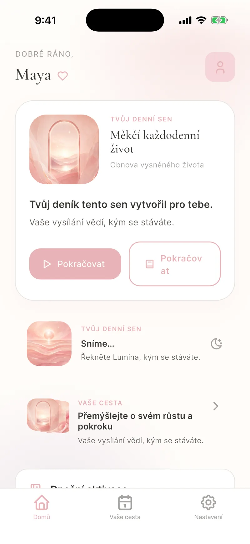 Osobní Denní Sny