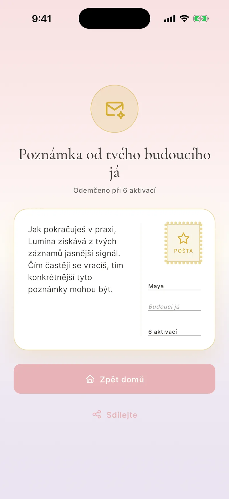 Poznámky budoucího já