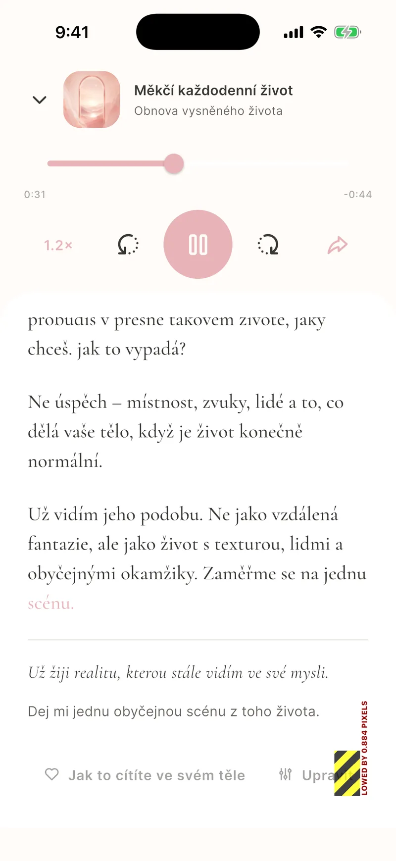 Pohlcující hlas a čtení