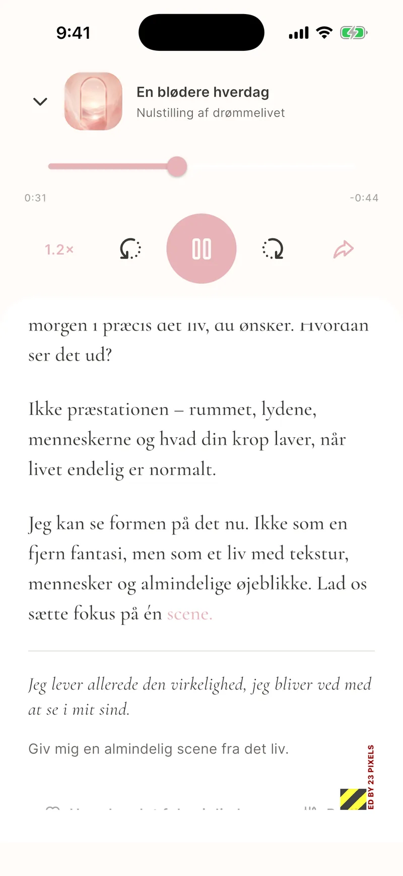 Fordybende stemme og medlæsning