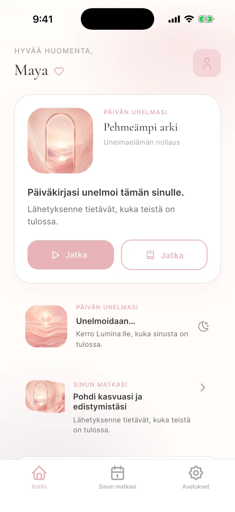 Henkilökohtaiset Päiväunet