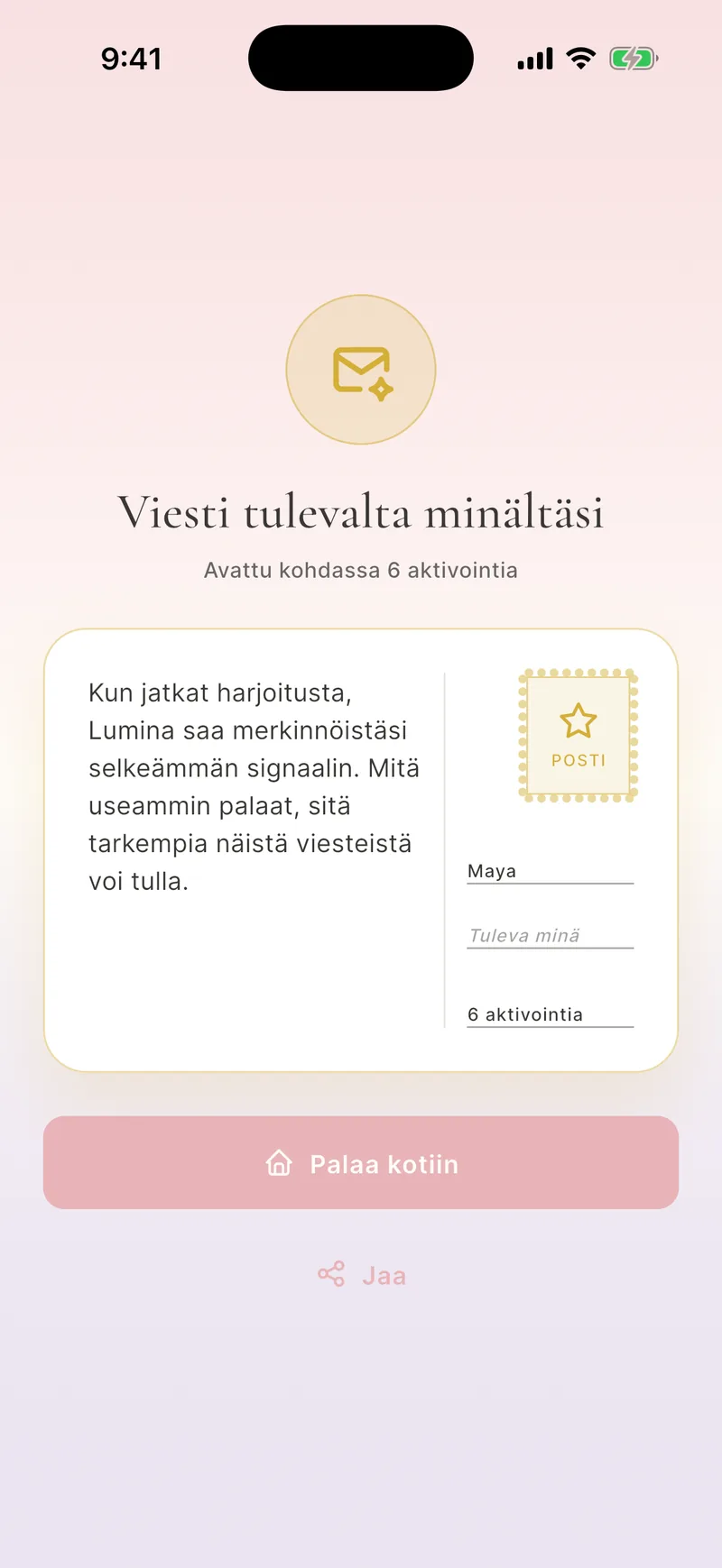 Tulevan itsesi muistiinpanot