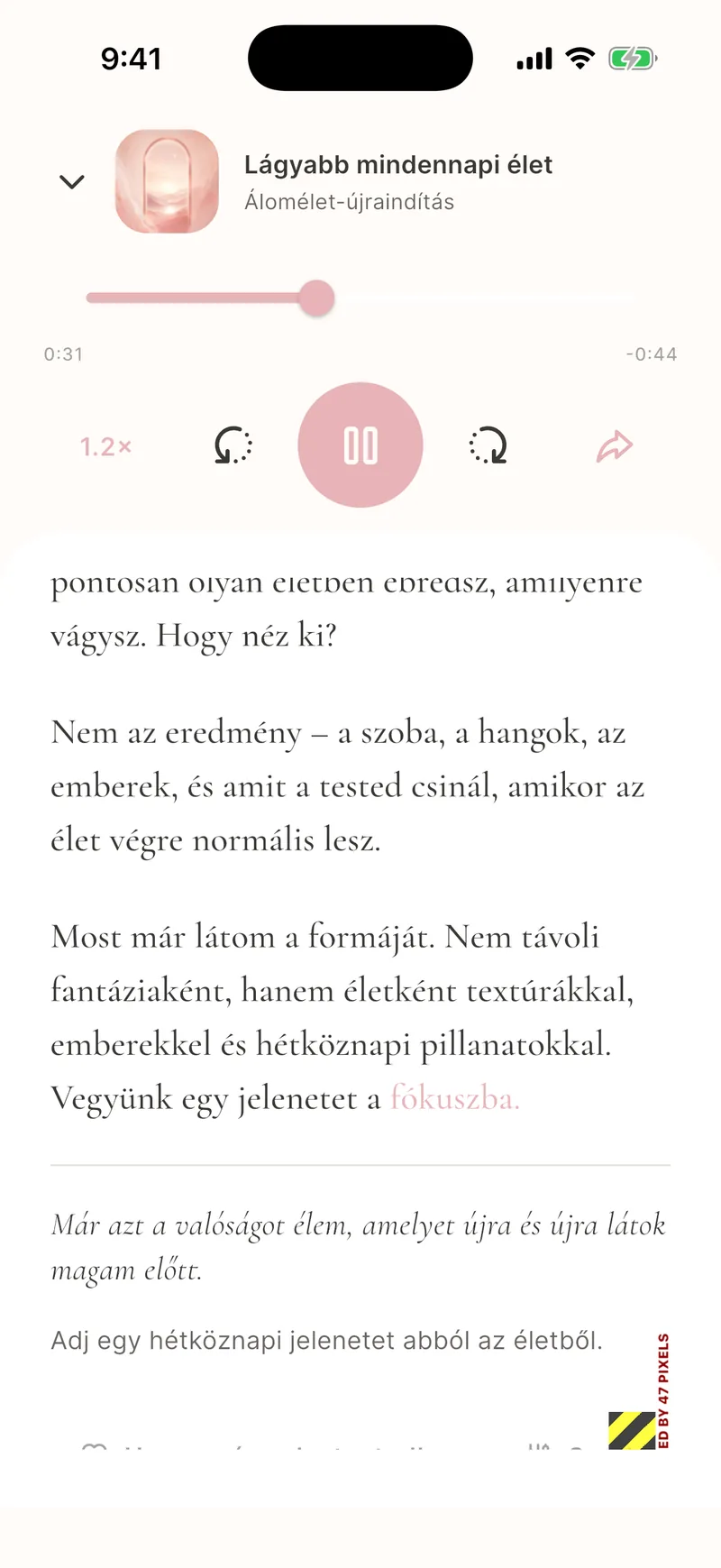 Magával ragadó hang és olvasás