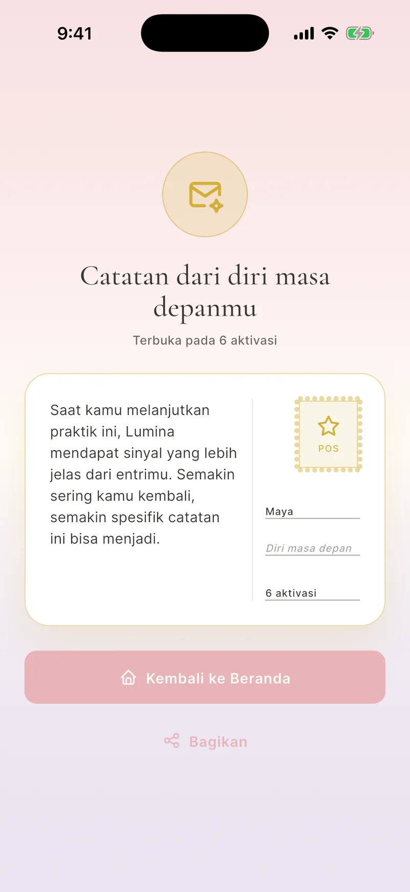 Catatan Diri Masa Depan
