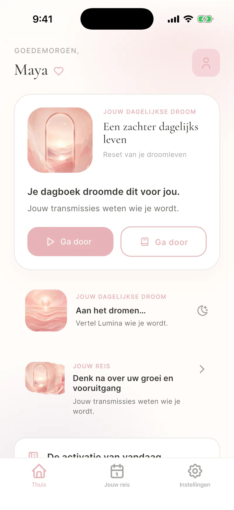 Persoonlijke Dagdromen
