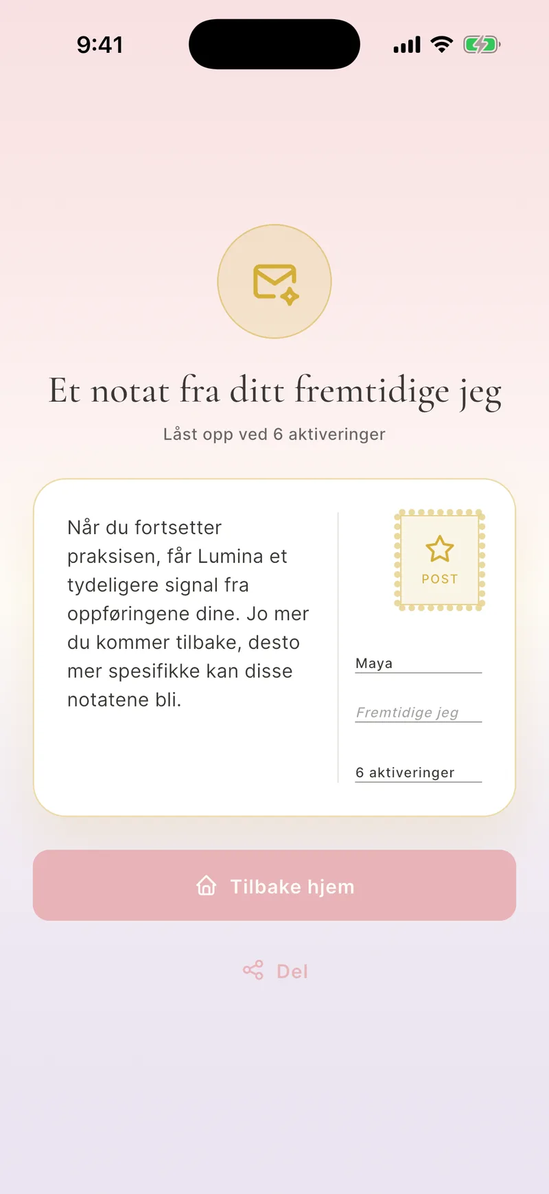 Notater fra ditt framtidige jeg