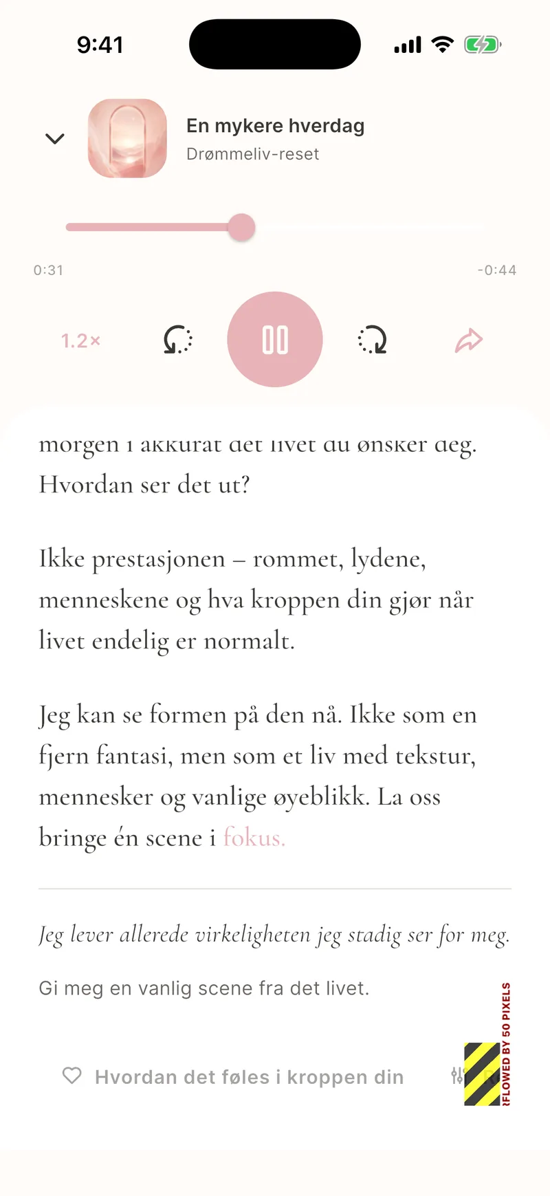 Oppslukende stemme og medlesing