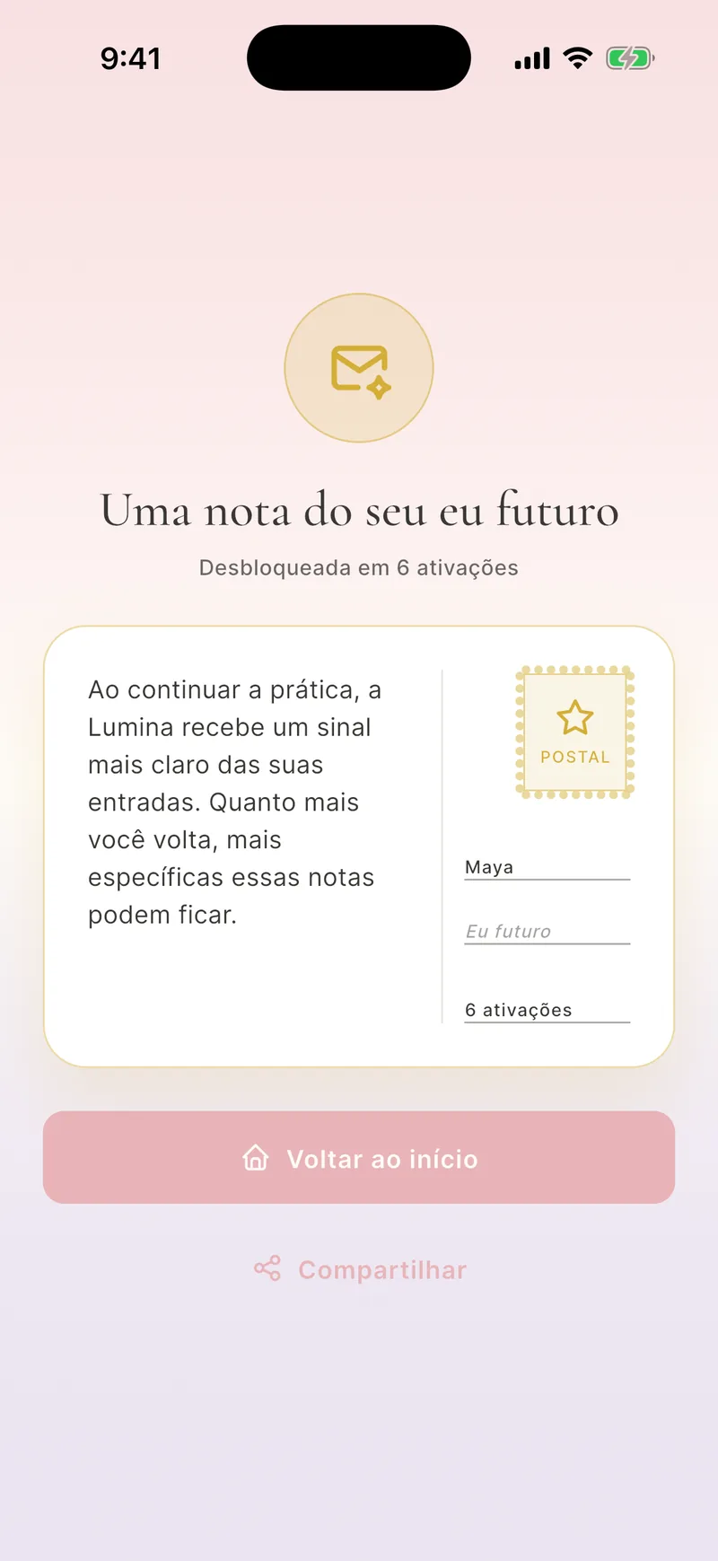 Notas do seu Eu Futuro