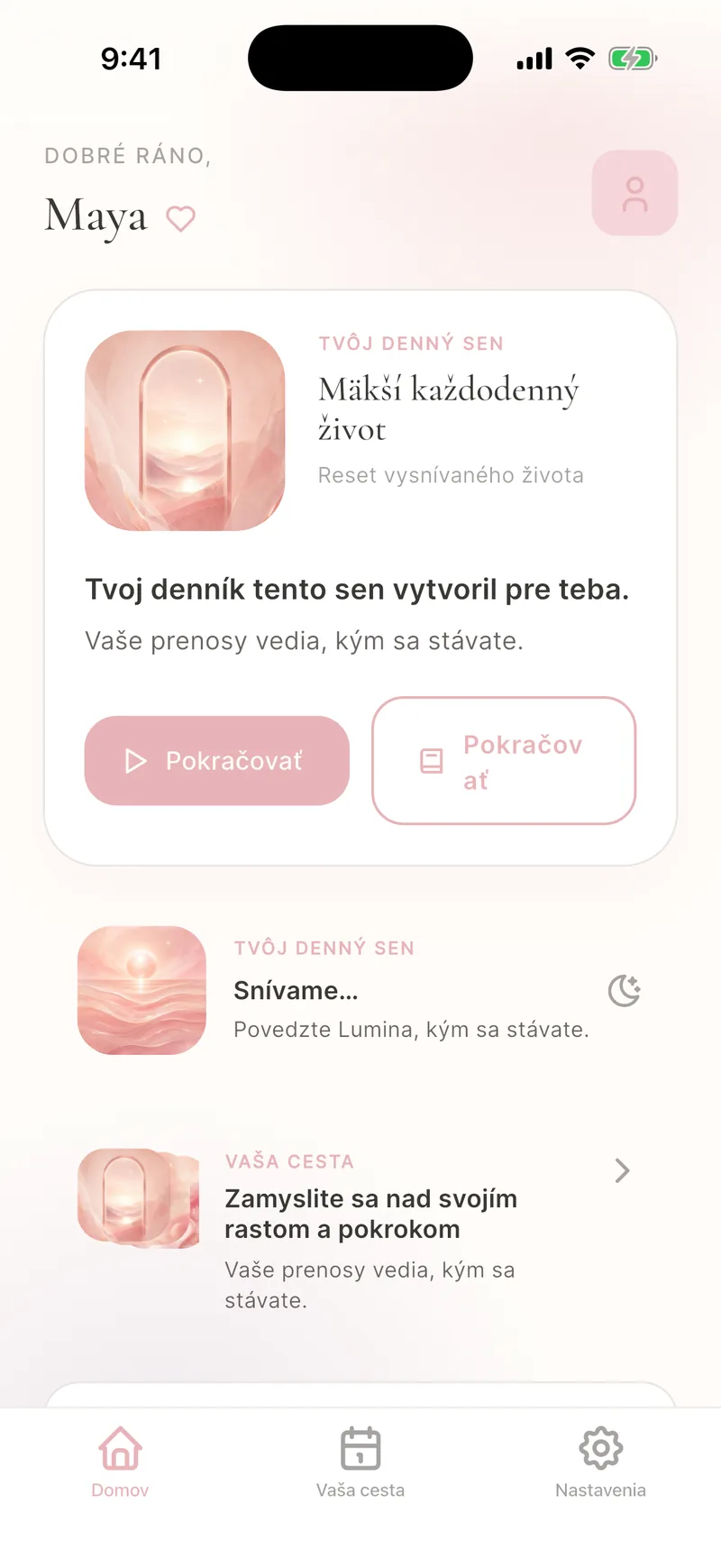 Osobné Denné Sny