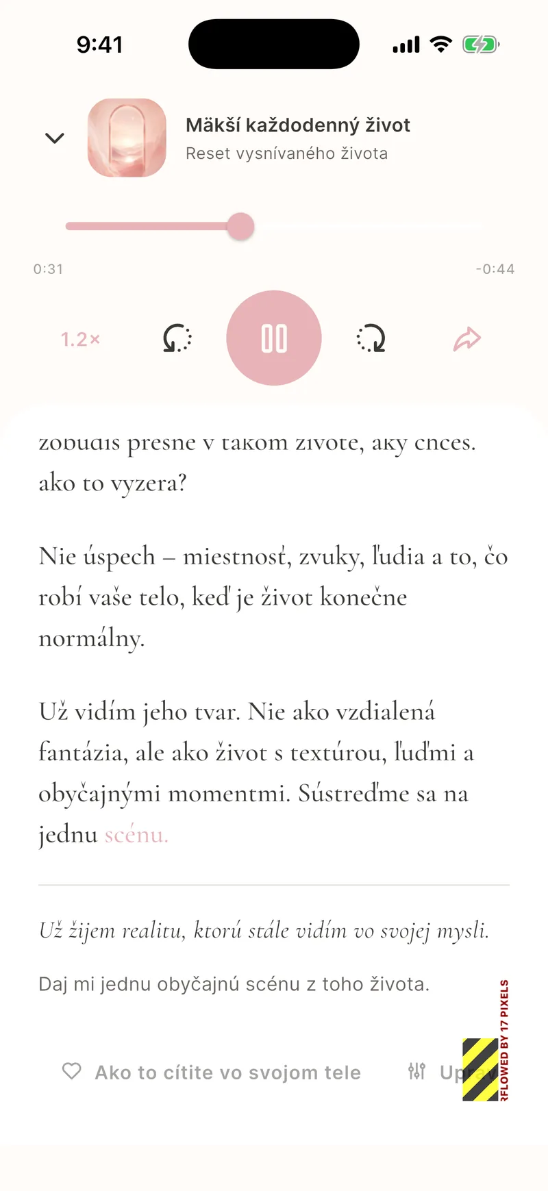Pohlcujúci hlas a čítanie