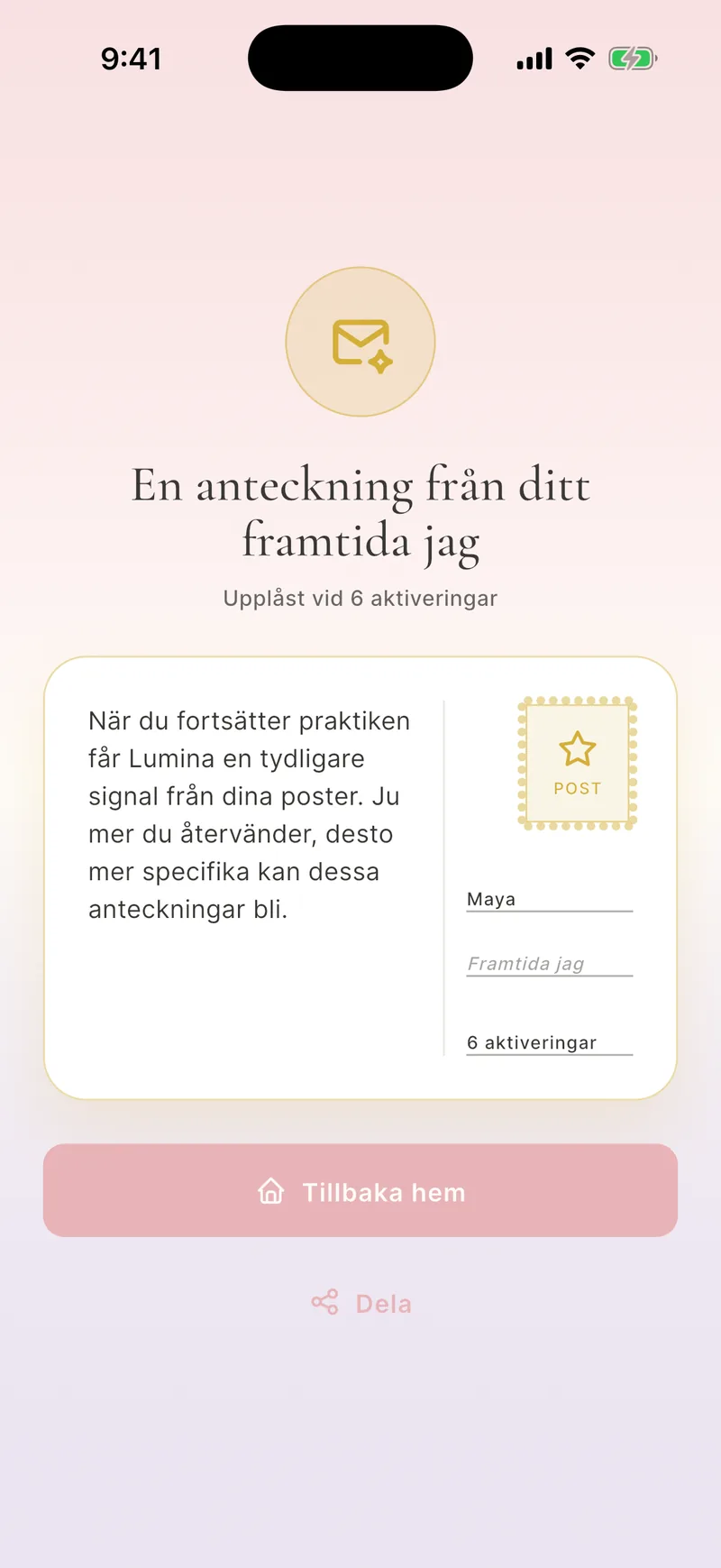 Anteckningar från ditt framtida jag